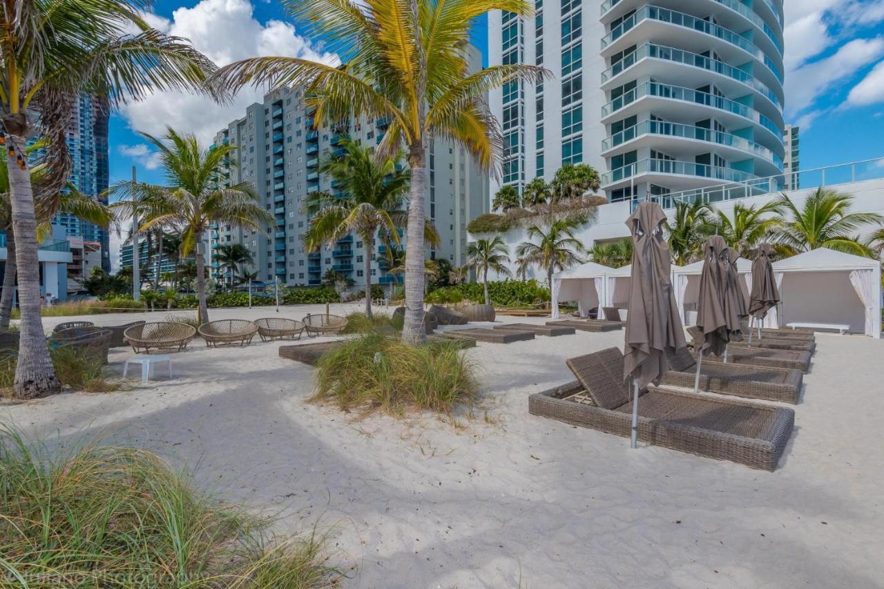 Ocean View 1 Bed On The Beach 19Th Floor Hollywood Hallandale Beach Exterior photo